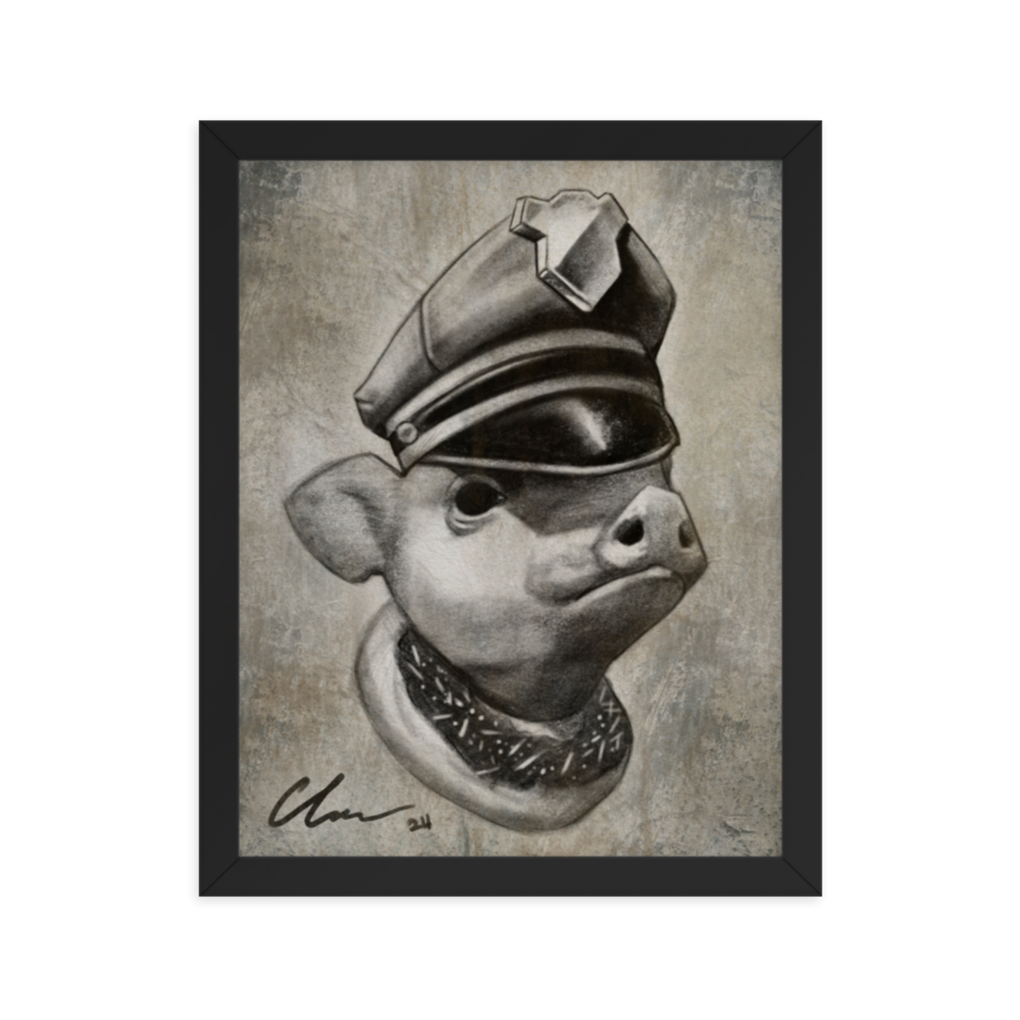 Piggy Basterd Framed