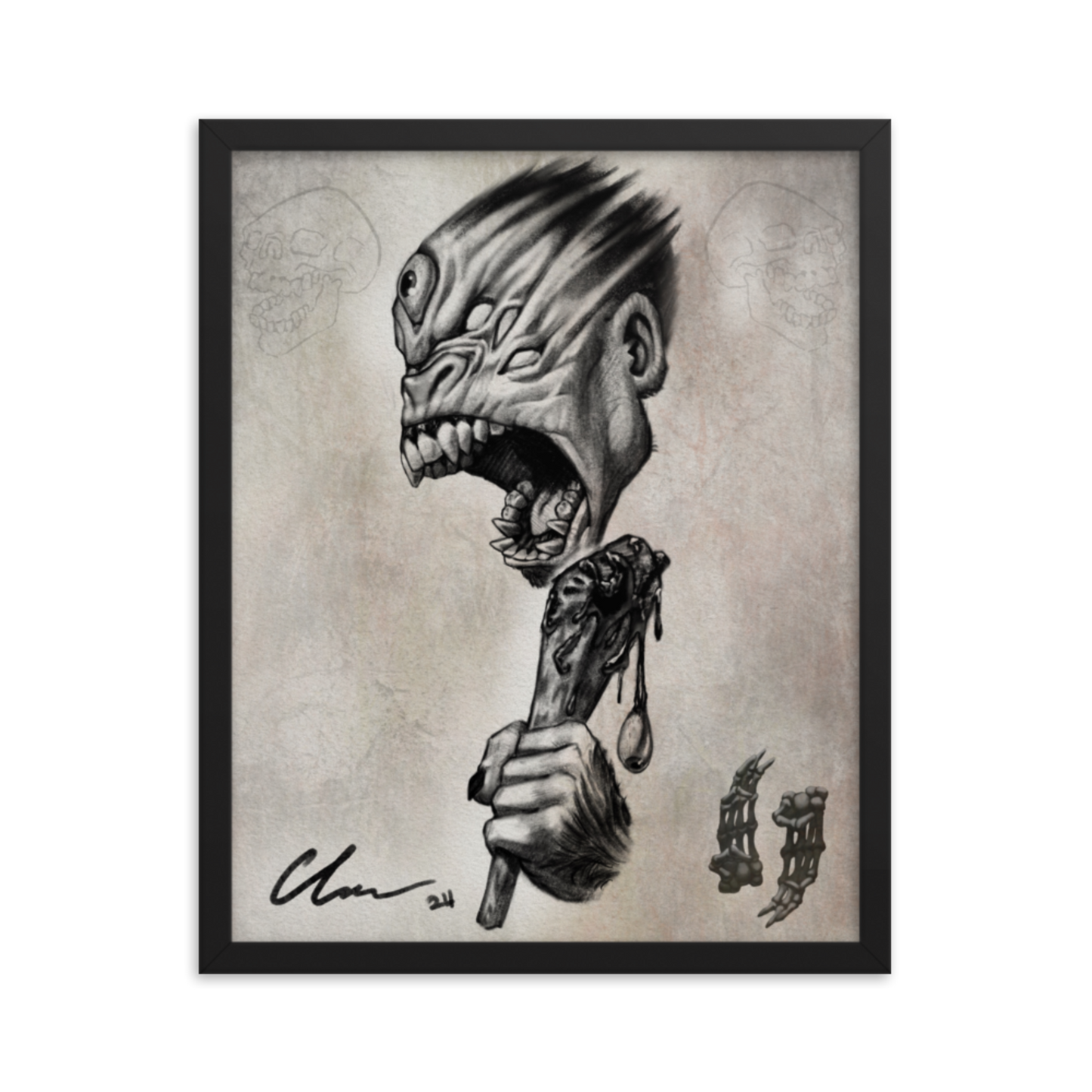 Ape of the End Framed