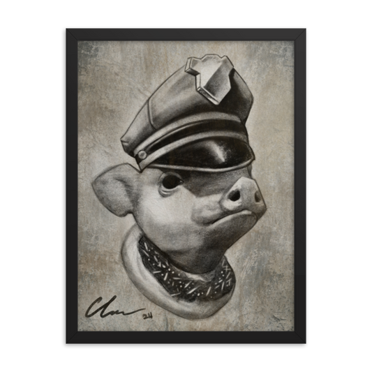 Piggy Basterd Framed